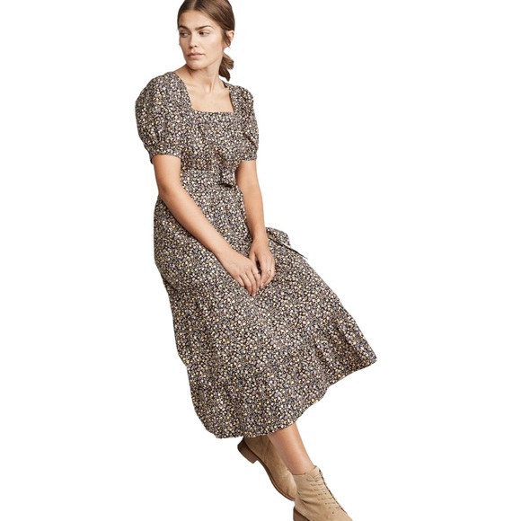 free people heartlands maxi dress Free People Women's Heartlands Maxi Dress - Black Combo